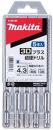 マキタ　3Dプラス超硬ドリル(SDSプラスシャンク)　5本入　4.3X115