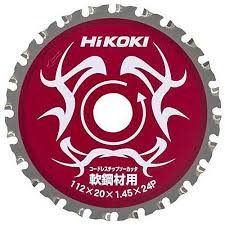 ハイコーキ　チップソー軟鋼材用　112