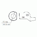 ハイコーキ　センターローラーセット(曲げ径の調整)　D50