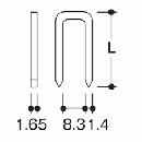 ハイコーキ　フロア用タッカ用ステープル　B0845F2