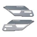 ハイコーキ　カラープレート(ねじ2本付)　チタニウムシルバー