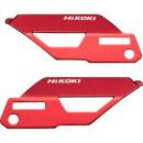 ハイコーキ　カラープレート(ねじ2本付)　シグナルレッド