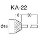 ハイコーキ　軸付トイシ　KA-22