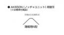 マキタ　AK650N(ノッチャユニット)用替刃　薄板用N型刃物A　A-32982